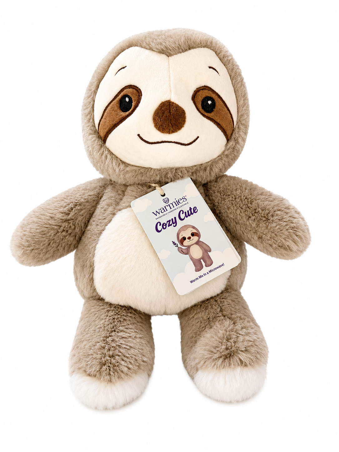 Sloth Cute Warmies Cozy Plush Heatable Lavender Scented Stuffed Animal