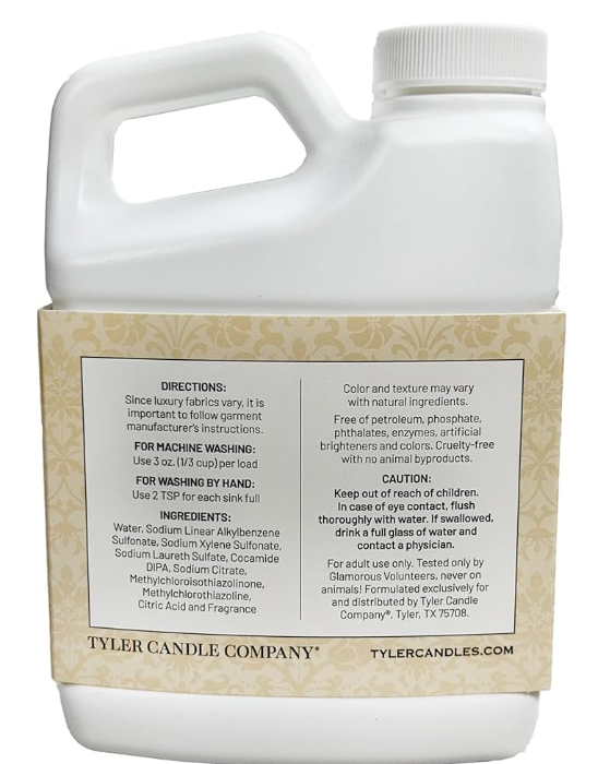 BLESS YOUR HEART Glamorous Wash 32 oz Fine Laundry Detergent by Tyler Candles