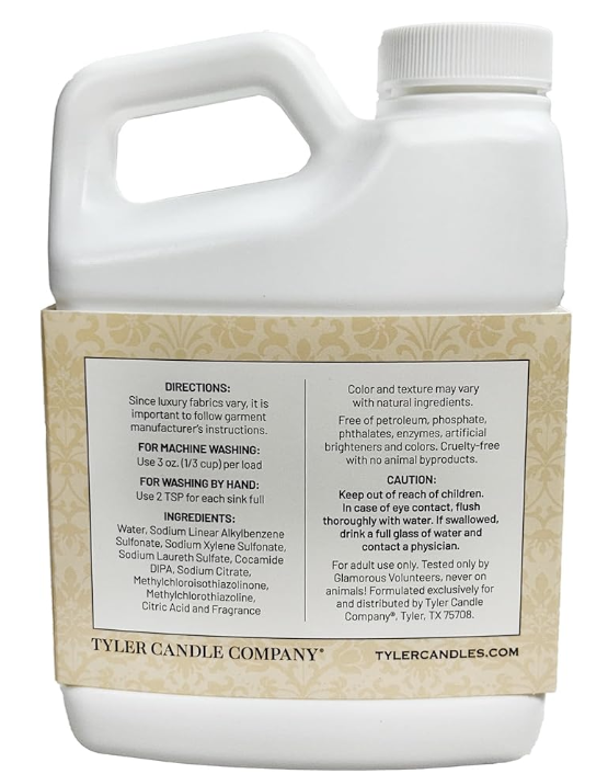 BLESS YOUR HEART Glamorous Wash 128 oz (Gallon) Fine Laundry Detergent by Tyler Candles