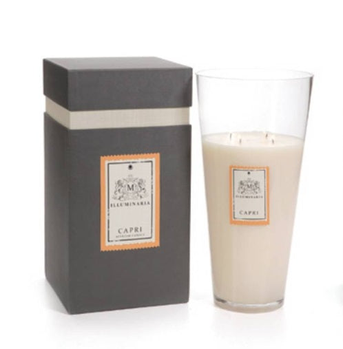 CAPRI Zodax Illuminiaria Scented Candle 14 inch