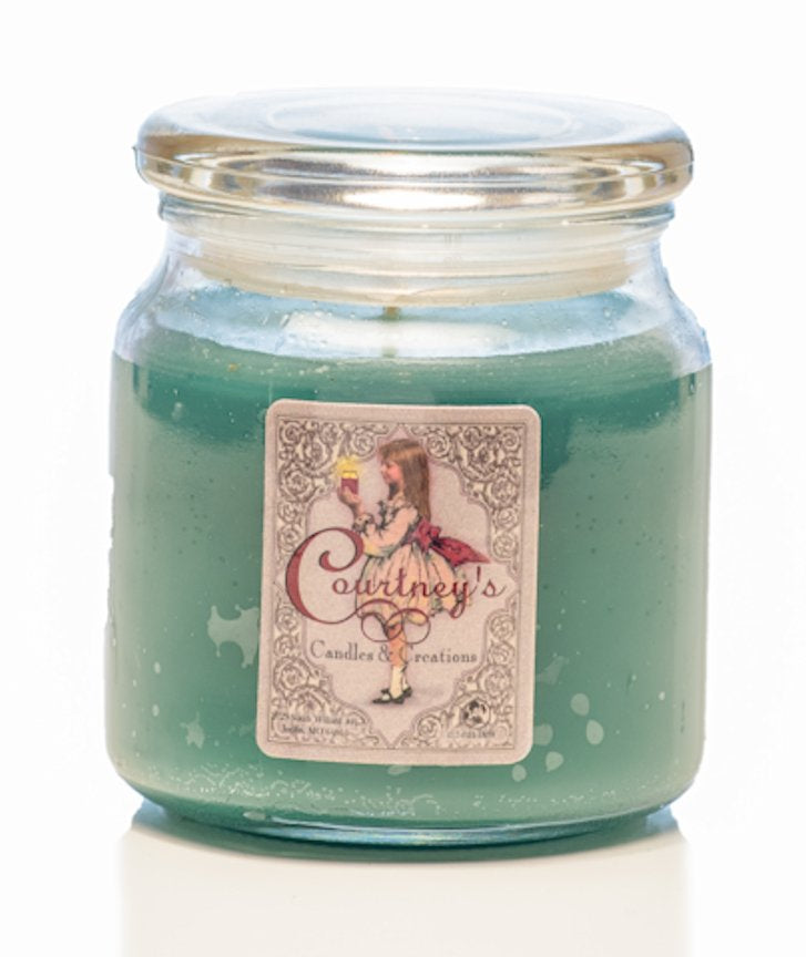 Eucalyptus Lavender - Courtneys Candles Maximum Scented 16oz Medium Jar Candle