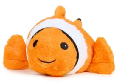 CLOWN FISH Warmies Cozy Plush Heatable Lavender Scented Stuffed Animal