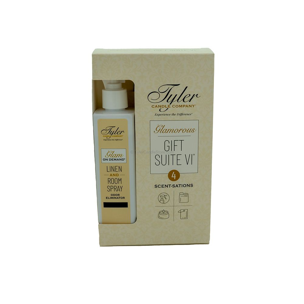 ICON Glam on Demand- Gift Set - Room or Linen Spray by Tyler Candles - 8oz