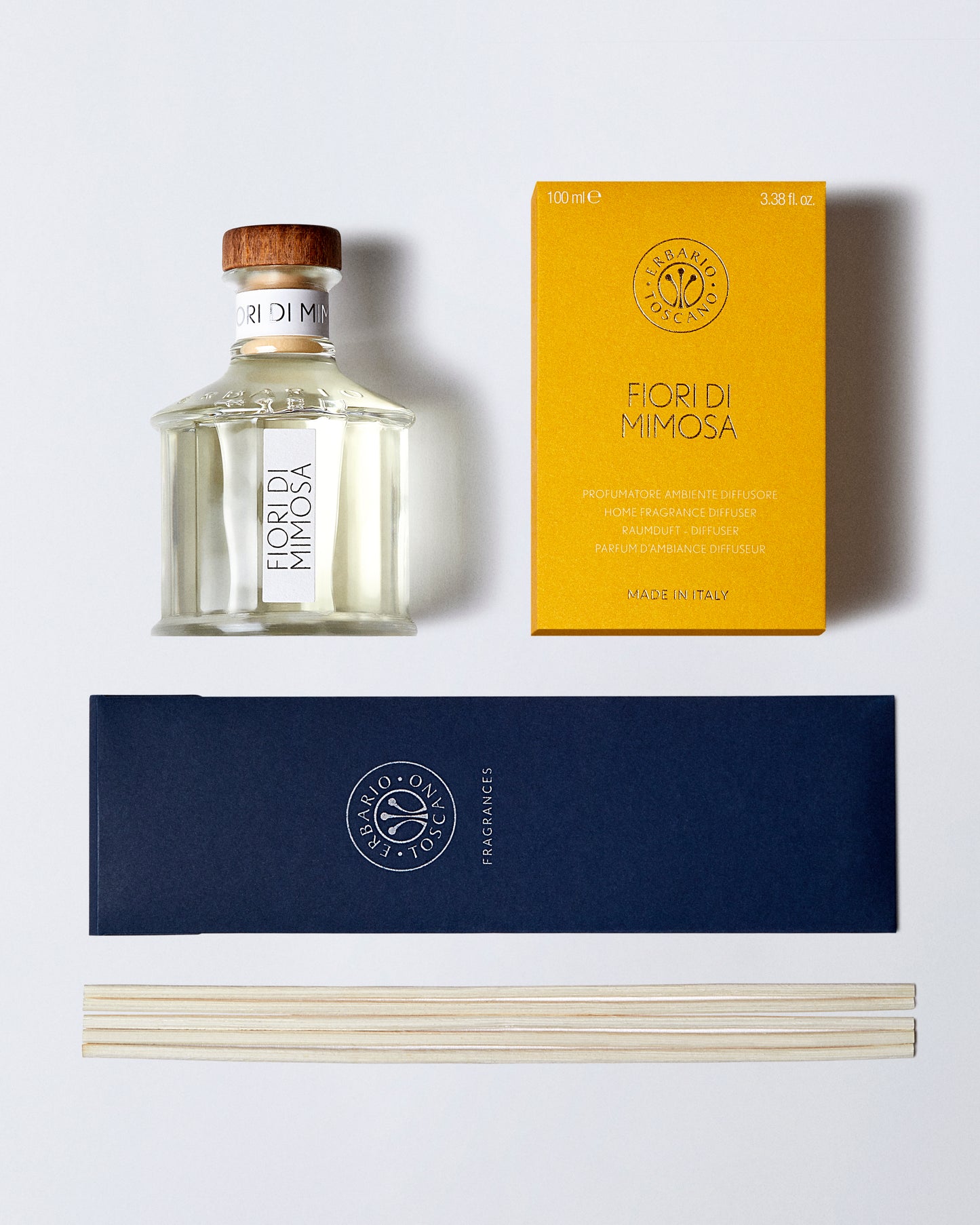 MIMOSA FLOWERS - Fiori di Mimosa Erbario Toscano 500 ml Reed Diffuser
