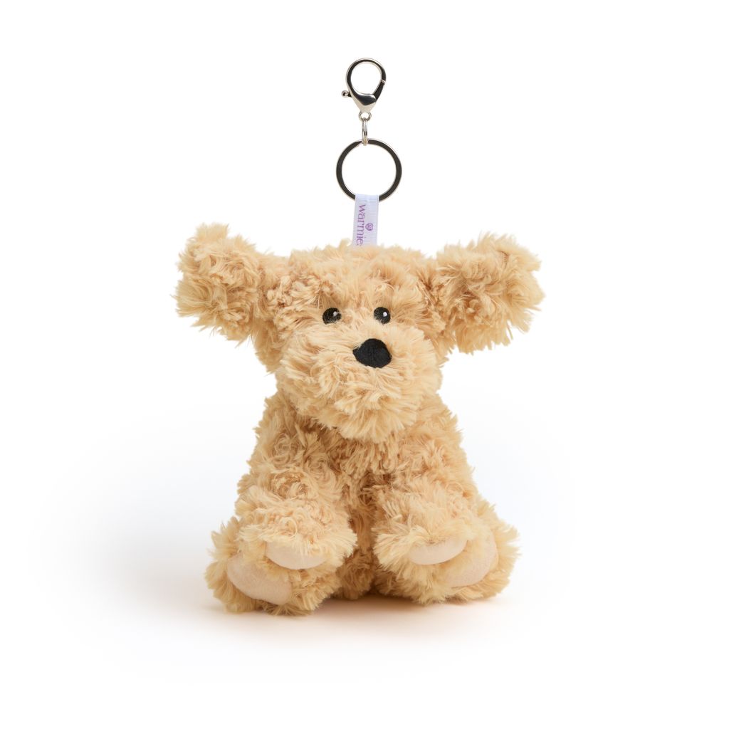 Golden Dog Warmies Bag Charm