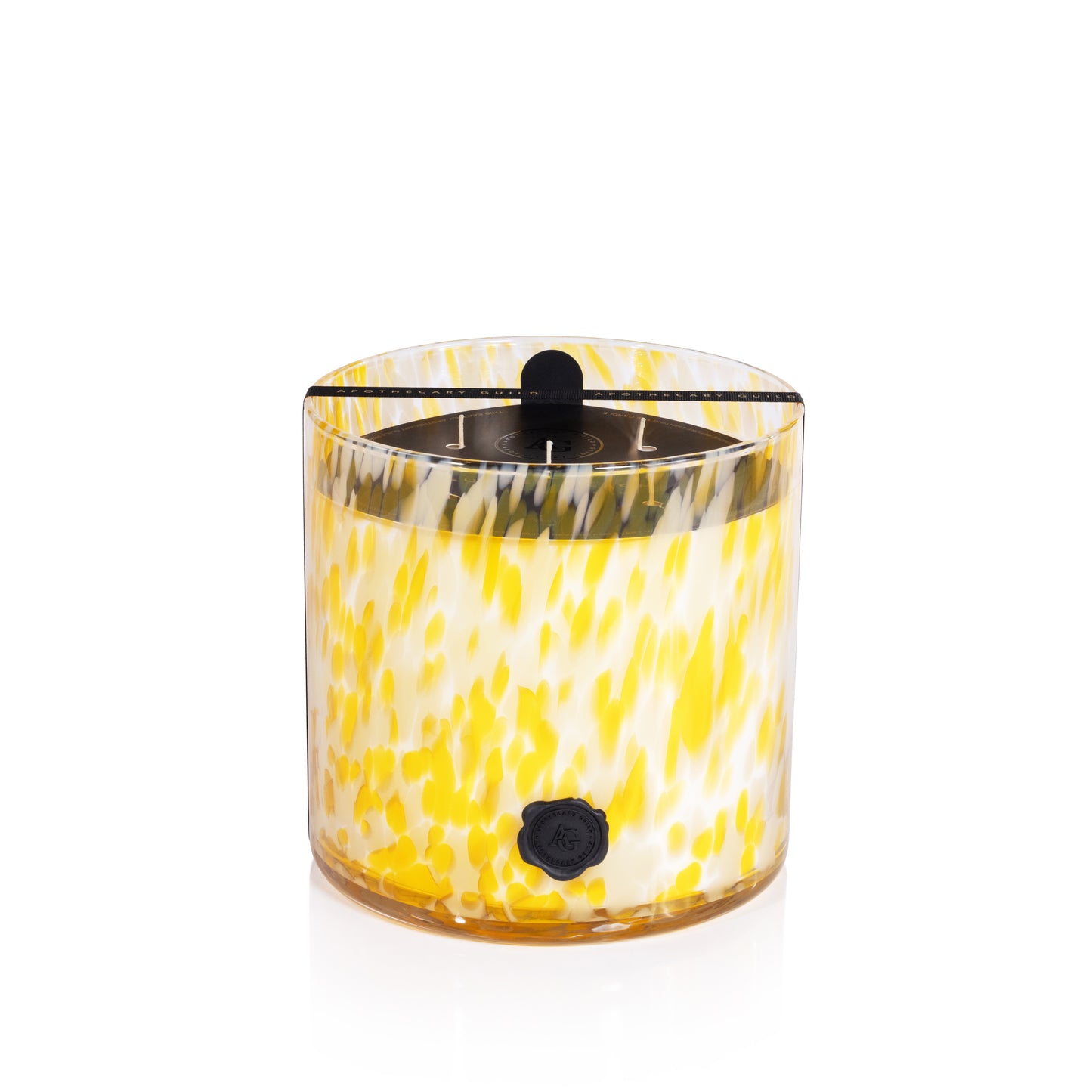 PORTOFINO Zodax Apothecary Guild Opal Glass 5-Wick 128 oz Scented Jar Candle