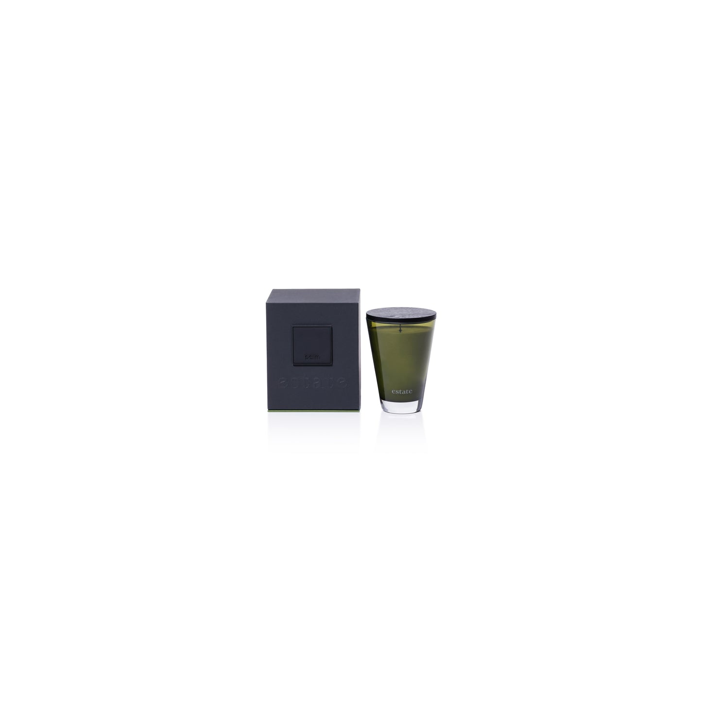 PALM Zodax Estate 10 oz Scented Jar Candle - Olive
