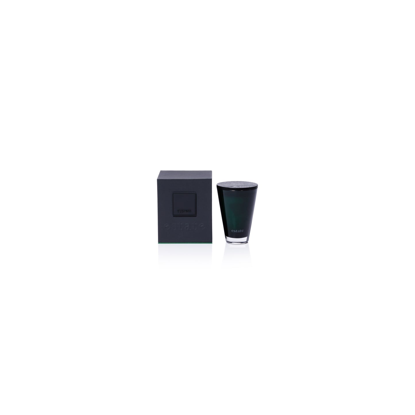 CYPRESS Zodax Estate 10 oz Scented Jar Candle - Green