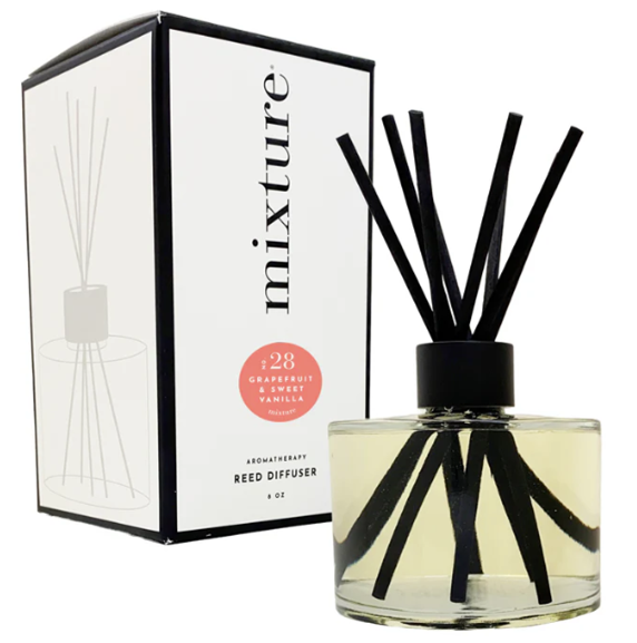 GRAPEFRUIT SWEET VANILLA Mixture Reed Diffuser 8 Ounce