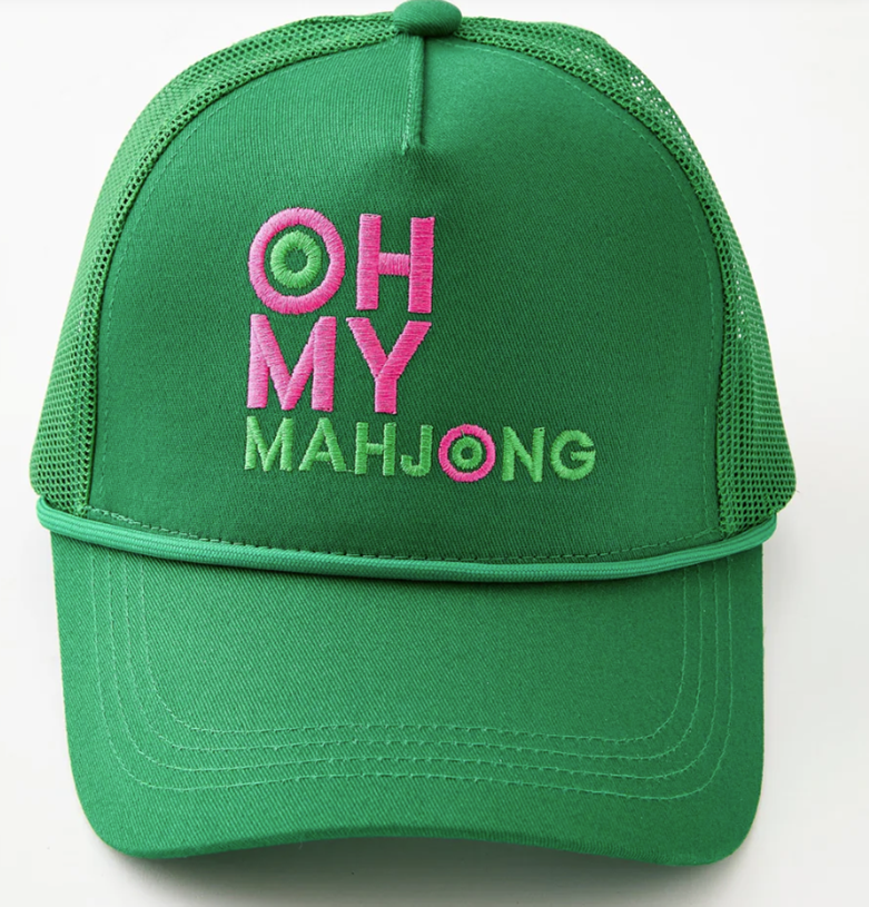 Green Oh My Mahjong Hat