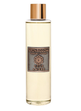 ROSE AMBRE Stoneglow Metallique Reed Diffuser Refill