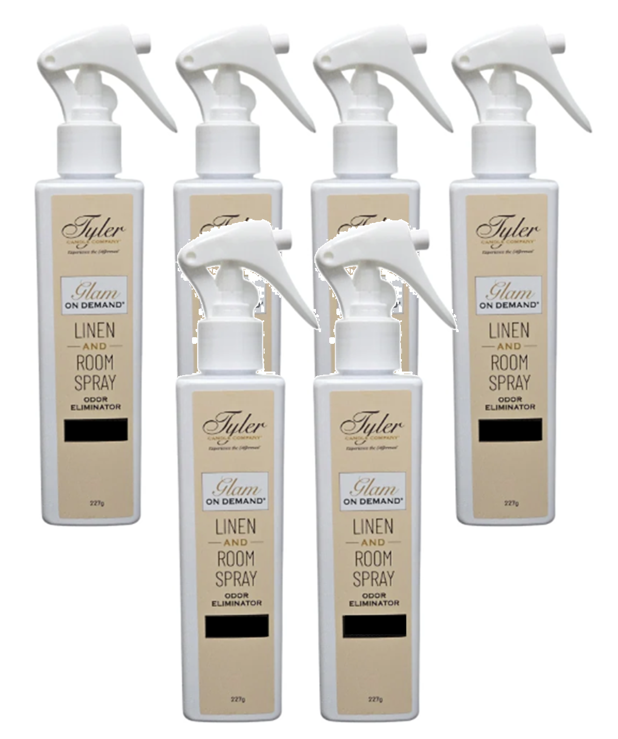 BLESS YOUR HEART Glam on Demand - Room or Linen Spray by Tyler Candles - 8oz (6 PACK)