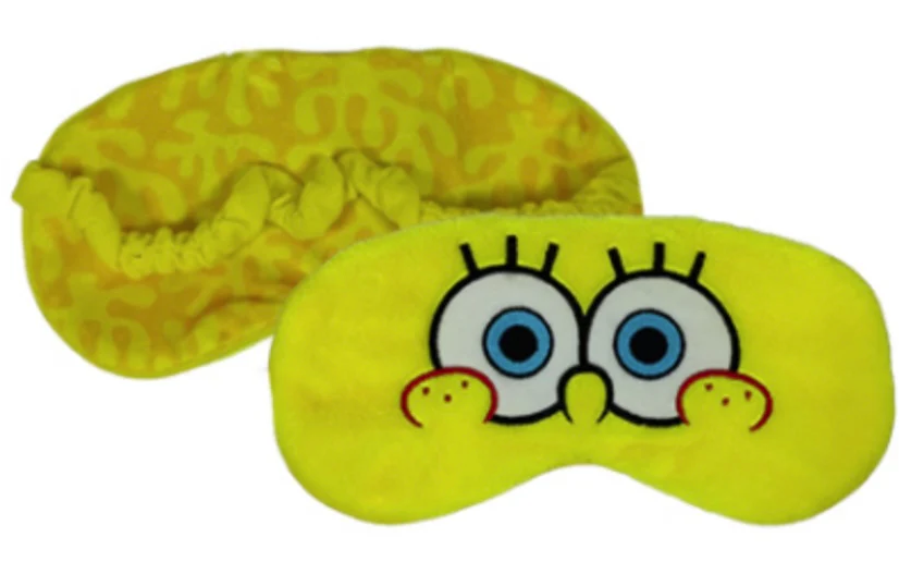 SpongeBob Warmies Cozy Plush Heatable Lavender Scented Eye Mask