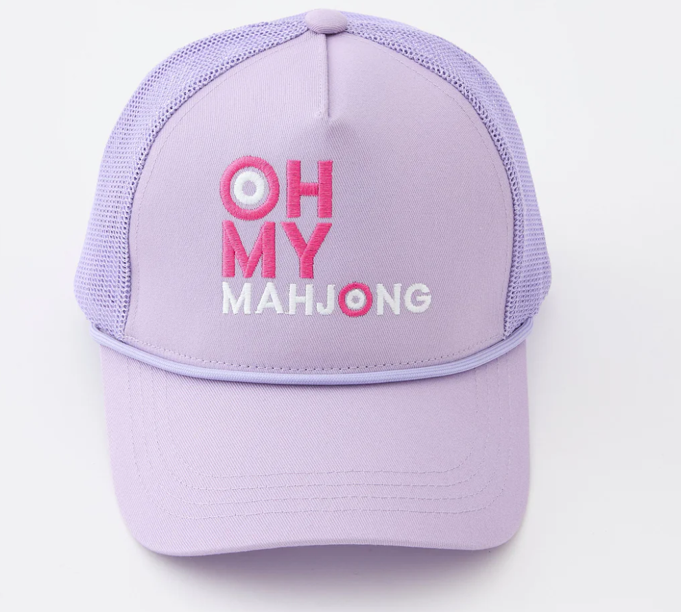 Lilac Oh My Mahjong Hat