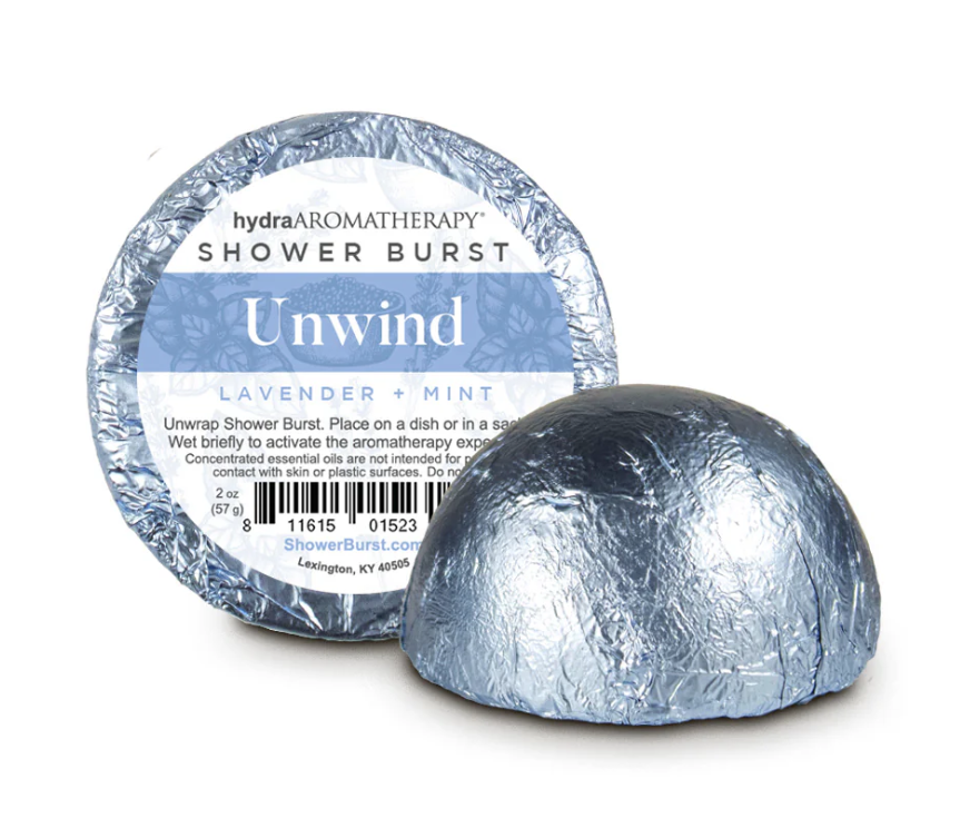 Hydra Aromatherapy Shower Burst Unwind