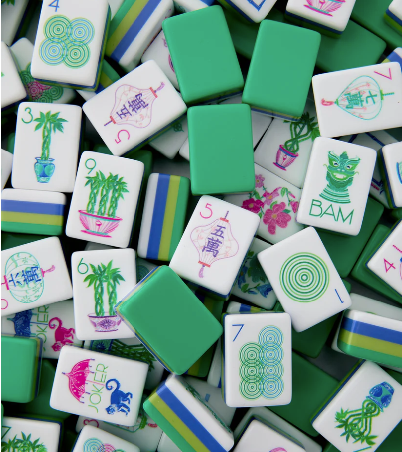 Jasmine Mahjong Tiles - Oh My Mahjong