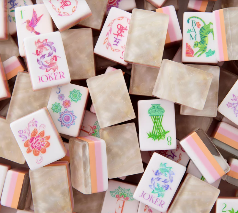 Pearlescent Mahjong Tiles