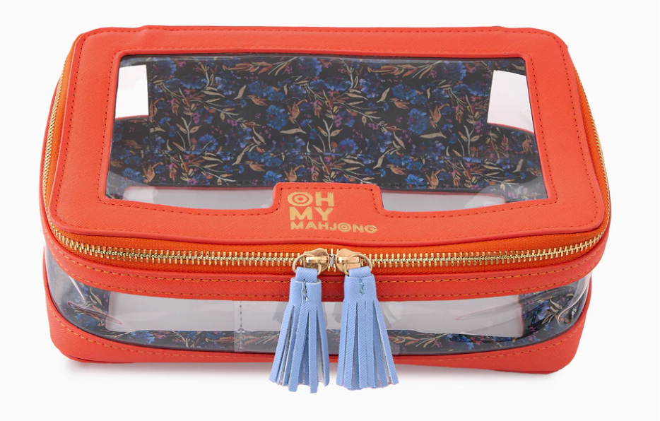 Orange Tile Storage Bag
