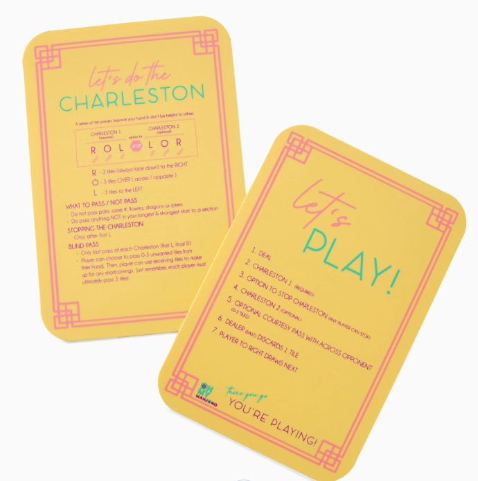 Yellow Mahjong Shufflers