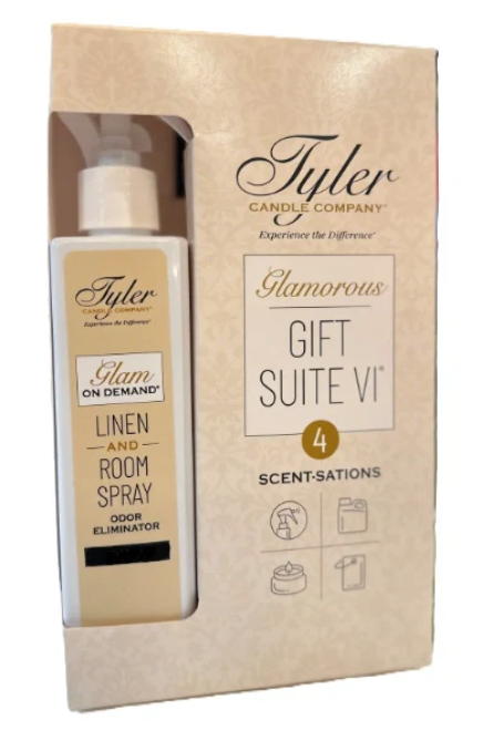 BLESS Glam on Demand- Gift Set - Room or Linen Spray by Tyler Candles - 8oz