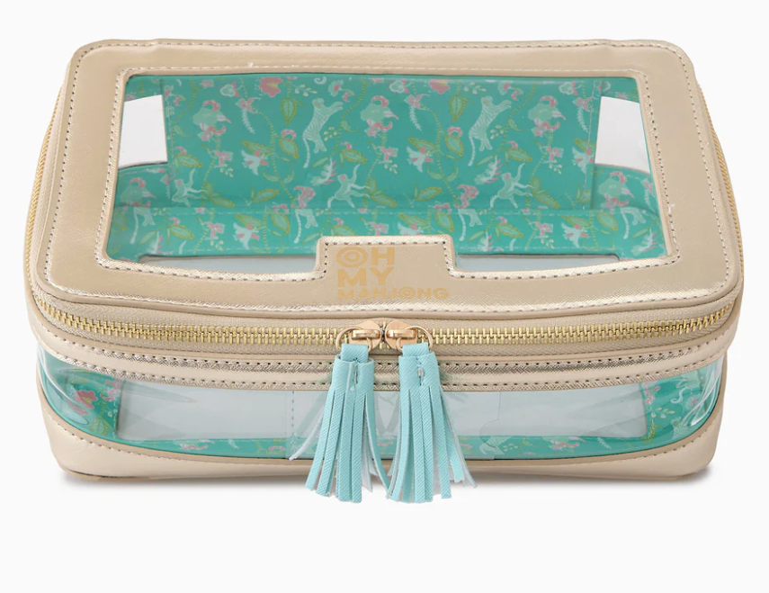 Gold Tile Storage Bag - Oh My Mahjong