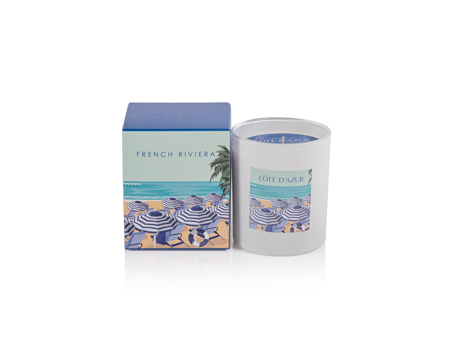 NICE Zodax Cote d Azur Scented Jar Candle - 7.5 oz