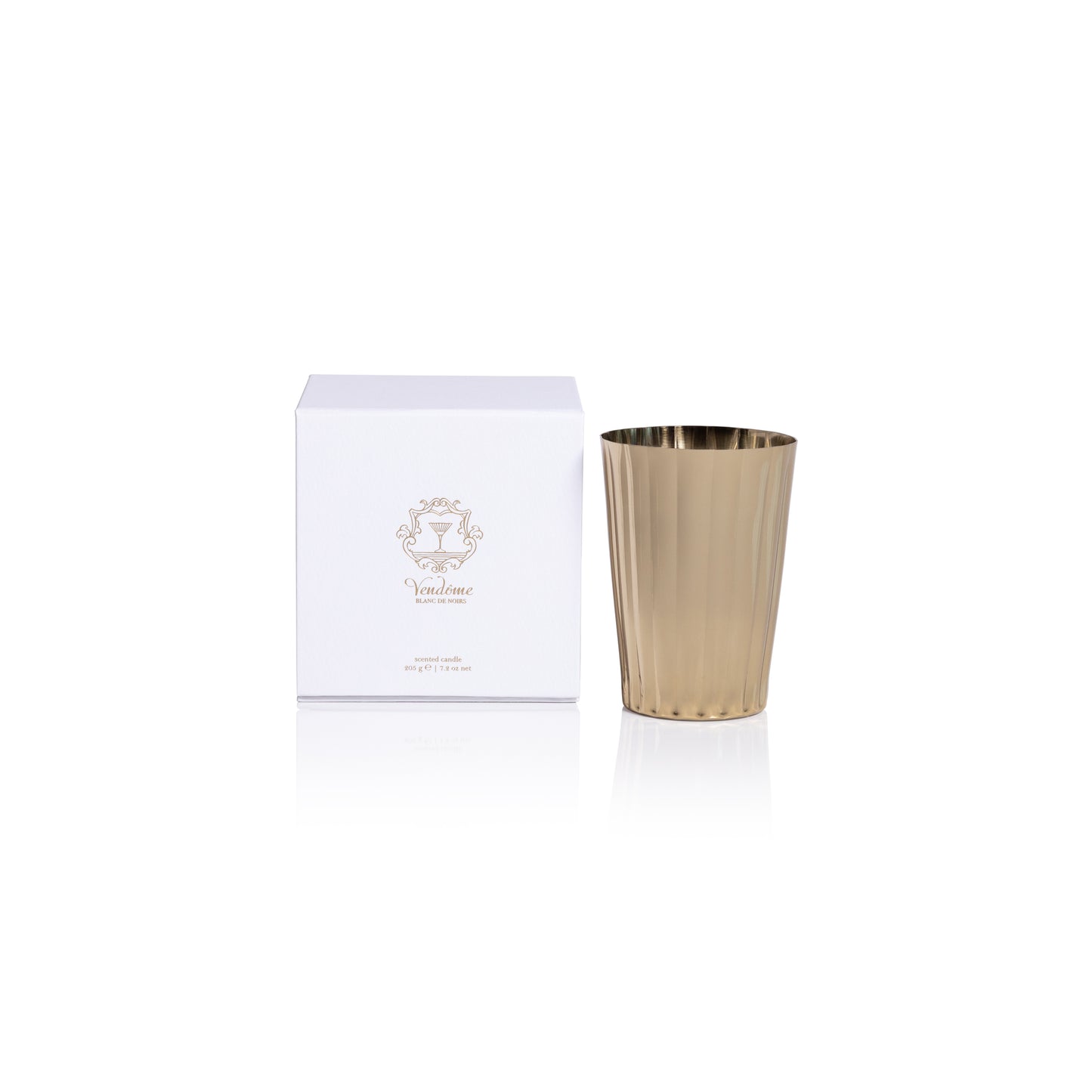 BLANC de NORIS Zodax Vendome Scented Candle Tumbler 35 Hours - 7 oz