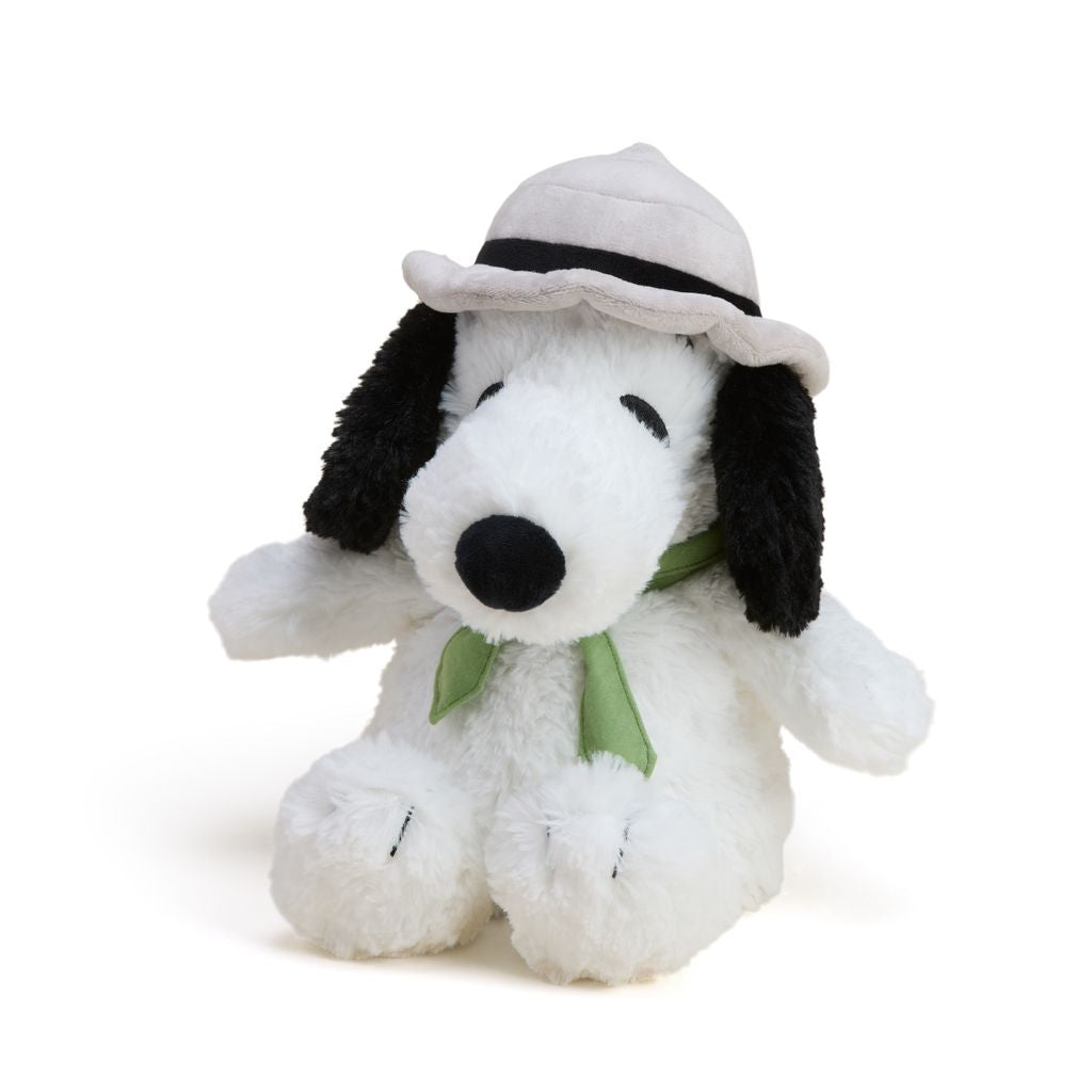 Camp Snoopy Warmies Cozy Plush Heatable Lavender Scented Stuffed Animal
