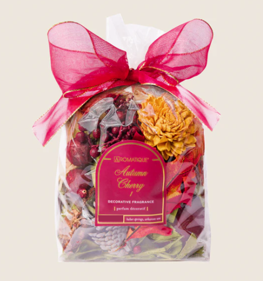 AUTUMN CHERRY Aromatique Potpourri Decorative Fragrance Standard Bag 6 Ounce