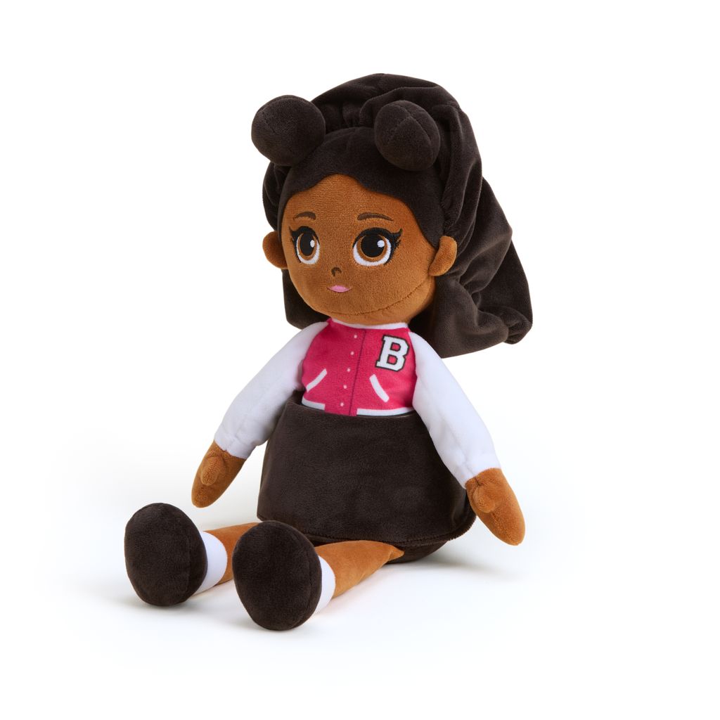 Brooklyn Barbie Doll Warmies Cozy Plush Heatable Lavender Scented Stuffed Animal