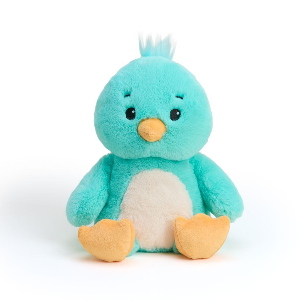 Cute Blue Bird Warmies Cozy Plush Heatable Lavender Scented Stuffed Animal
