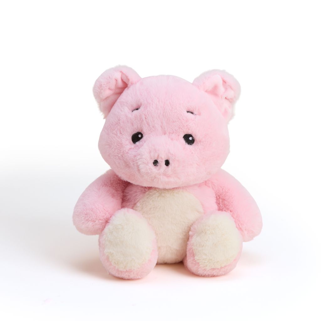 Cute Pig Warmies Cozy Plush Heatable Lavender Scented Stuffed Animal