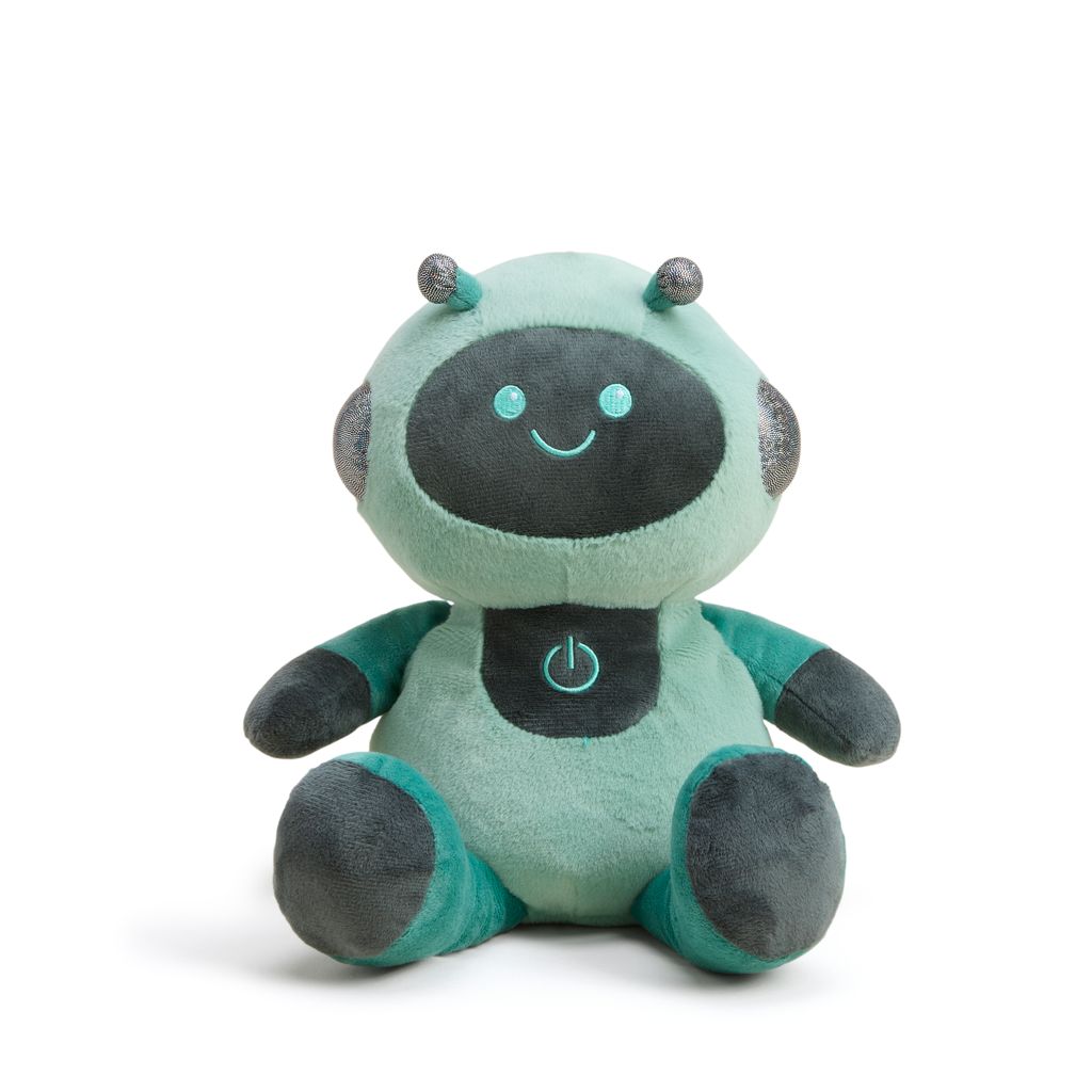 Green Robot Warmies Cozy Plush Heatable Lavender Scented Stuffed Animal