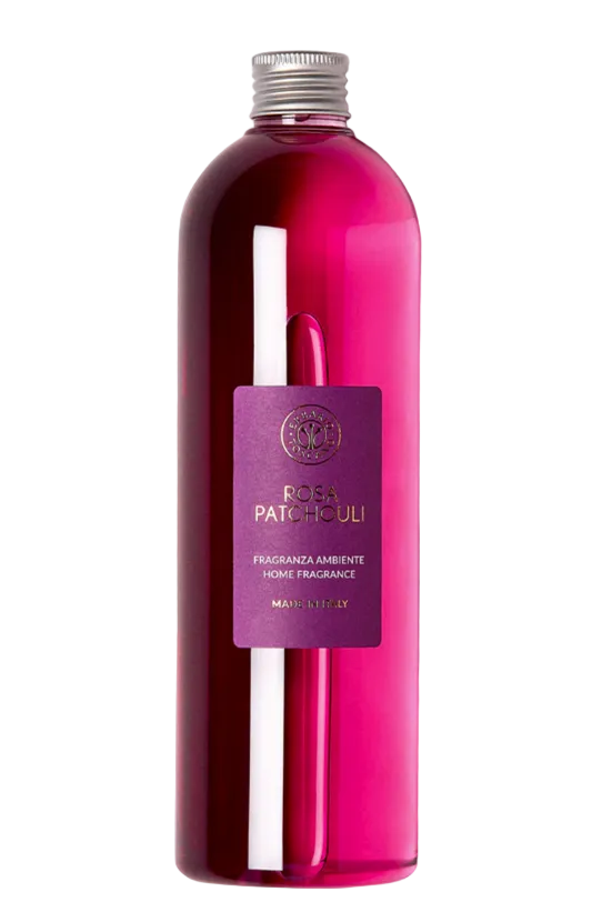 ROSE PATCHOULI - REFILL - 1 LITER - Rosa Patouchli Erbario Tuscano Reed Diffuser