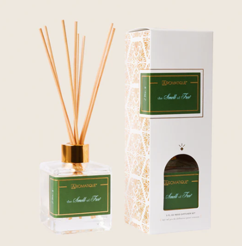 SMELL OF THE TREE Aromatique 2025 Holiday 5oz Reed Diffuser Gift Set