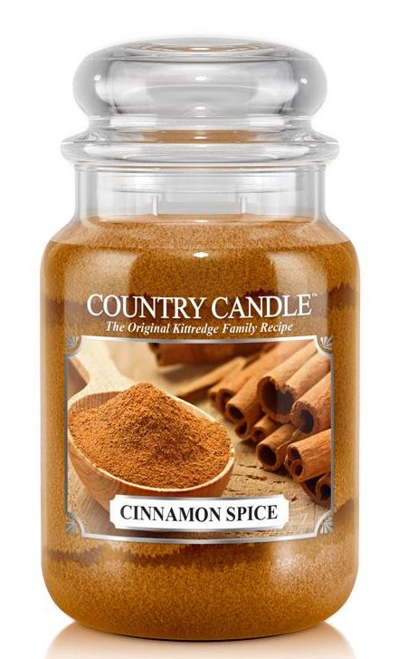 CINNAMON SPICE Country Candle Large 23oz 2-Wick Scented Jar Candle