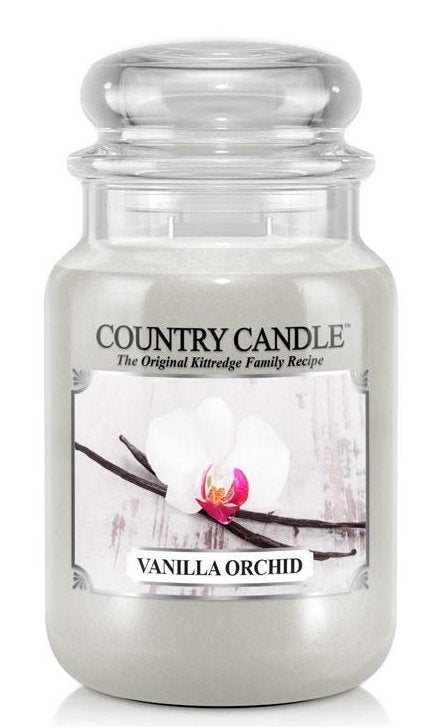 VANILLA ORCHID Country Candle Large 23oz 2-Wick Scented Jar Candle