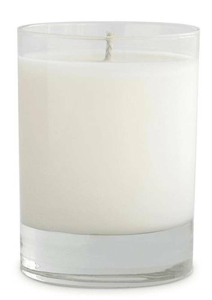 BLANC DE NOIR Mixture 10 oz Cylinder Clear Soy Scented Jar Candle