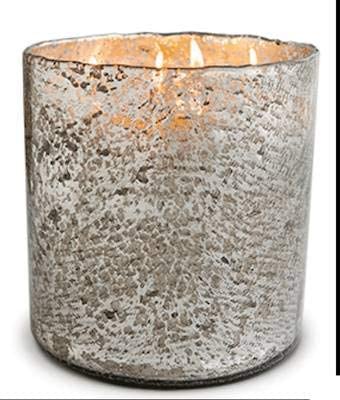 BLACK PEPPER Mixture Behemoth Hurricane 150 oz 5-Wick Mercury Glass Soy Scented Jar Candle