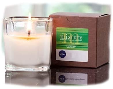 CASHMERE Mixture 5 oz Clear Soy Votive Scented Jar Candle