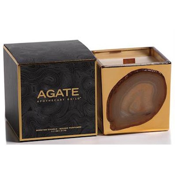 MANGOSTEEN ZODAX Agate 8 oz Scented Jar Candle
