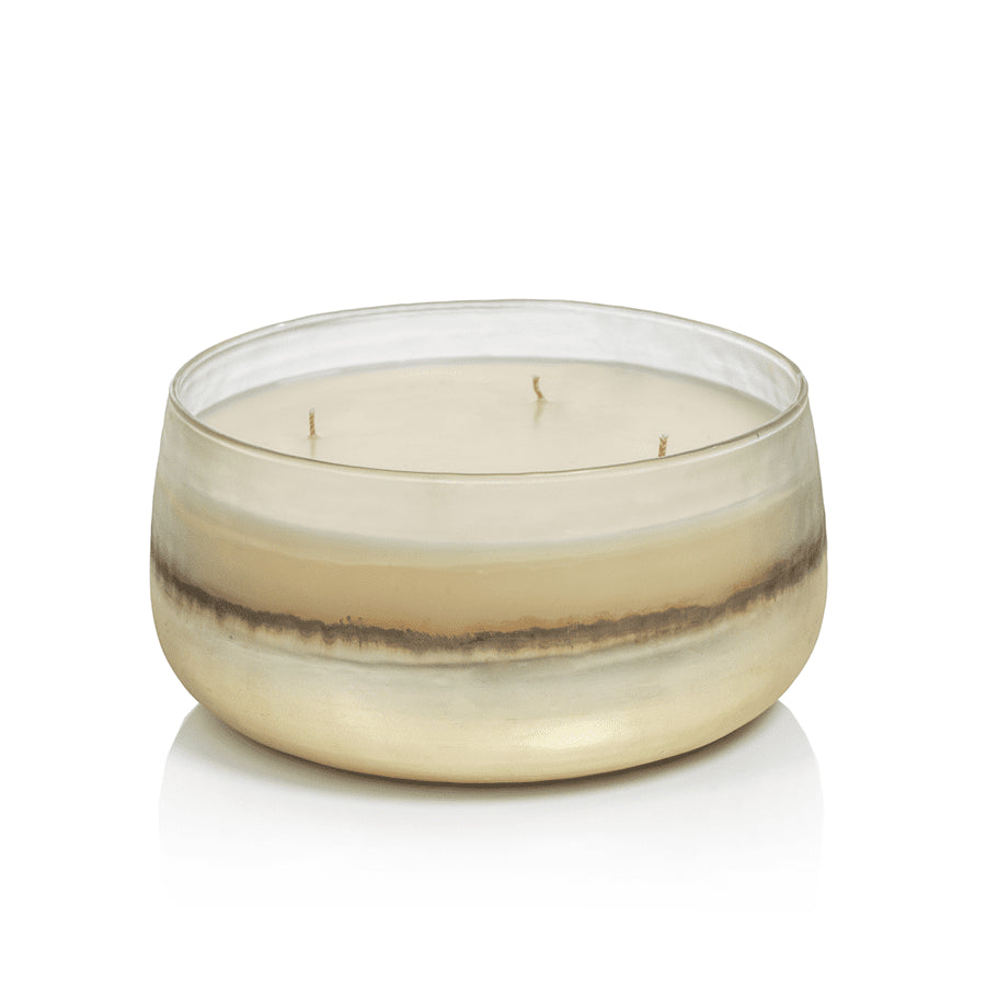 SIBERIAN FIR White Smoke Large Tonal Scented Candle Bowl