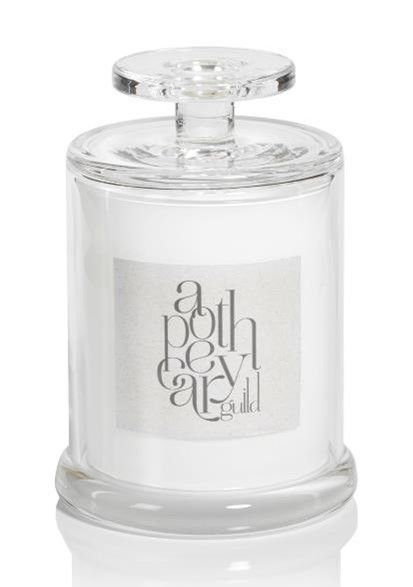 GARDENIA Zodax Apothecary Guild Scented Jar Candle with Cloche - 9.8 oz
