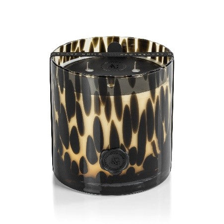 CEDAR LEAF and HINOKI CYPRESS Zodax Apothecary Guild Opal Glass Large 3-Wick Scented Jar Candle - 50 oz