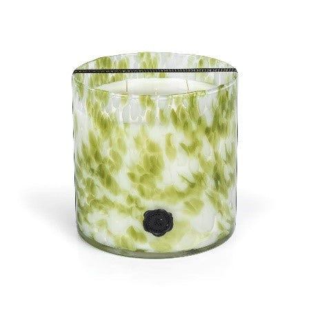 SICILIAN LEMON BERGAMOT Zodax Apothecary Guild Opal Glass Large 5-Wick Scented Jar Candle - 128 oz