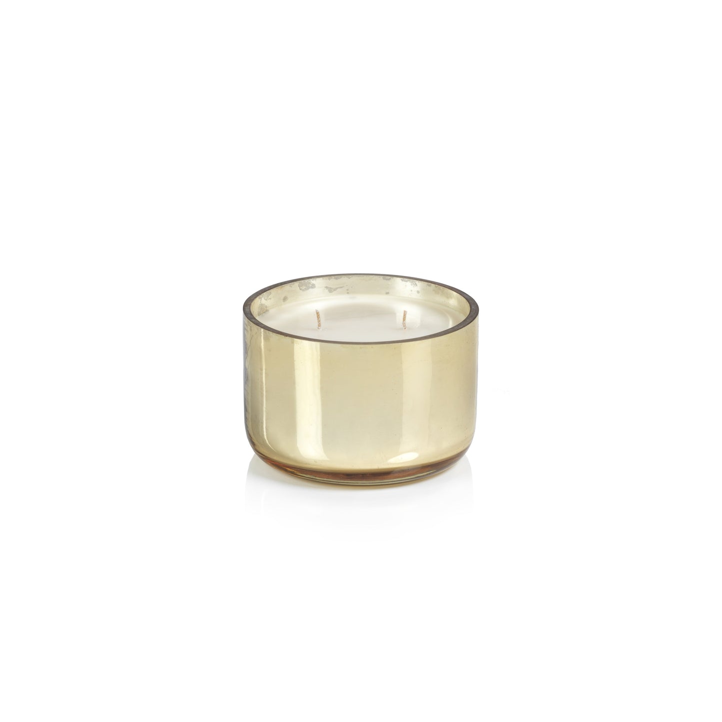 SIBERIAN FIR - Zodax Gold 4 in 10 oz Scented Jar Candle