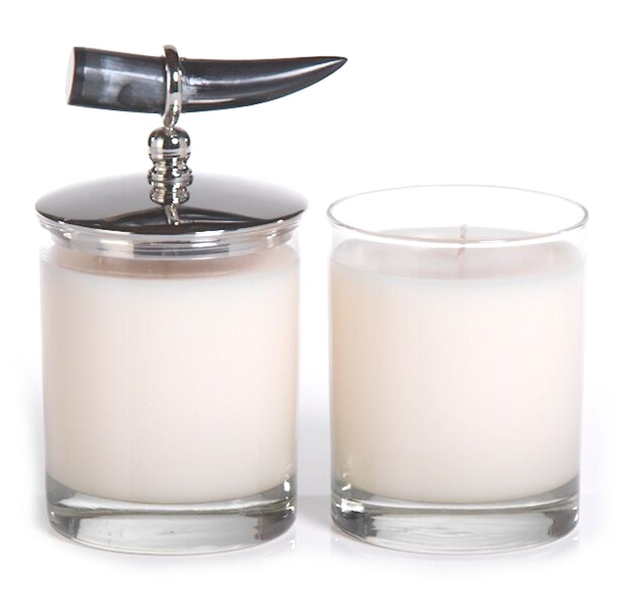 Casablanca Zodax 9 oz Scented Jar Candle with Horn Lid