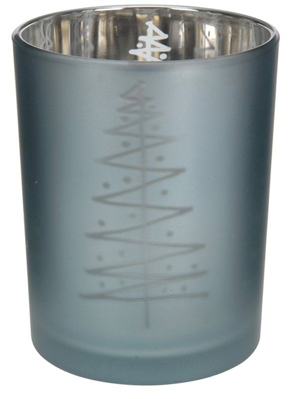 TEAL CHRISTMAS TREE Courtneys Candles 6 oz Limited Edition Scented Jar Candle