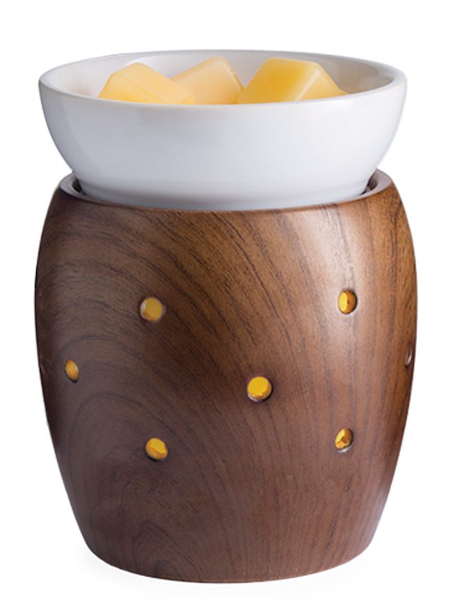 Walnut Illumination Fragrance Warmer by Candle Warmers