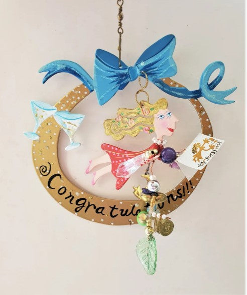 CELEBRATION LADY-Flights Au Naturel by Karen Rossi, Creator of Fanciful Flights